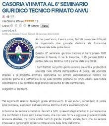 Convegno ANVU Campania - Casoria, Gennaio 2013 - Traffid